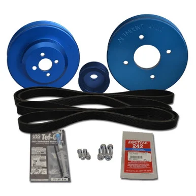 Ballard Commercial Industries, Inc. 48-YSP-3JH-C Balmar Pulley Kit F/yanmar 3jh2-te, 3jh2-e