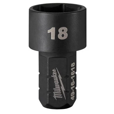 Milwaukee Electric Tools 49-16-1618 Milwaukee Tool Insider Box Ratchet Socket 6 Point 18mm