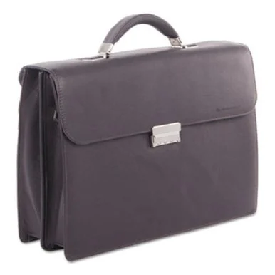 Stebco 49545802SM Milestone Briefcase, Holds Laptops, 15.6", 5" X 5" X 12", Brown