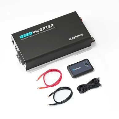 Renogy RIV1220PU126G1US 2000W Pure Sine Wave Inverter with UPS