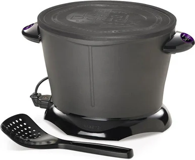 Presto 05450 DualDaddy Electric Deep Fryer - Black