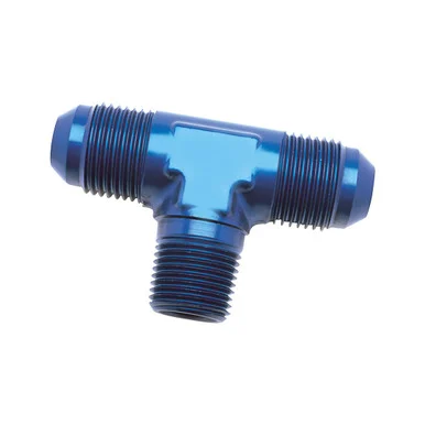 SpeedFX 560825BK Flare to Pipe Tee - Black