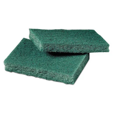 3m 59166 General Purpose Scrub Pad, 3 X 4.5, Green, 40 Pads/box, 2 Boxes/carton