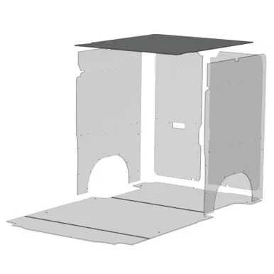 Legend Fleet 63C52613HX DuraTherm Insulated Ceiling Liner - Textured Gray 63C51142613HX