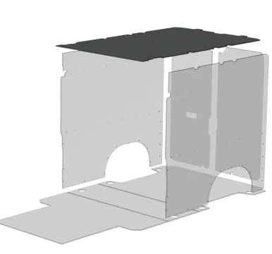 Legend Fleet 64C52614HX DuraTherm Insulated Ceiling Liner - White 64C51142614HX