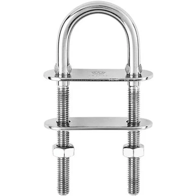 Wichard Marine 6513W Wichard U-bolt Pad Eye - 6mm Diameter - 15/64" - 70mm Length - 2-3/4"