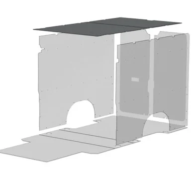 Legend Fleet 65C52614HX DuraTherm Insulated Ceiling Liner - White 65C51142614HX