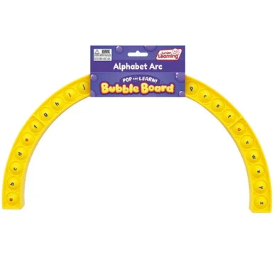 Junior Learning 681 Alphabet Arc Bubble Board, Ages 4 To 7