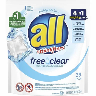 all Free Clear Mightypacs Laundry Pods (73978ct) - Dial