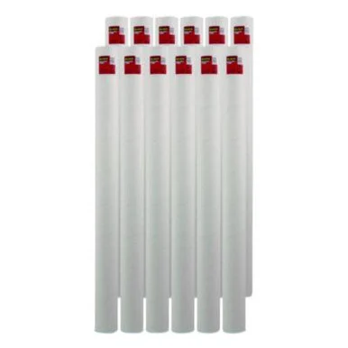 3m 7982CT Mailing Tube, 48" Long, 4" Diameter, White, 12/carton