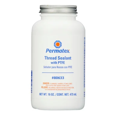 Permatex 80633 Thread Sealant with PTFE 16 Oz