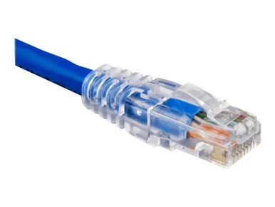 Weltron 90C5ECBBL005 5ft Cat5e Ethernet Patch Cable Blue