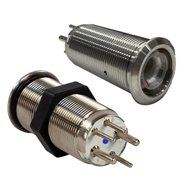 Bluewater 9057-3113 19mm Inrush Push Button Switch Off/on/on - Blue/green/red Led - Switch Body Only