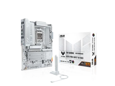 TUF X870-PRO WIFI7 W NEO Gaming Desktop Motherboard - AMD X870 Chipset - Socket AM5 - ATX (90mb1ny0-m0vay0)