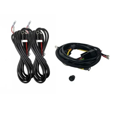 KC Hi Lites 92402 Profile Sidecast Four-light Wiring