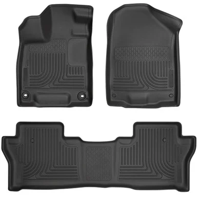 Husky Liners 93781 Weatherbeater Front & 2nd Row Floor Mats for Honda Passport