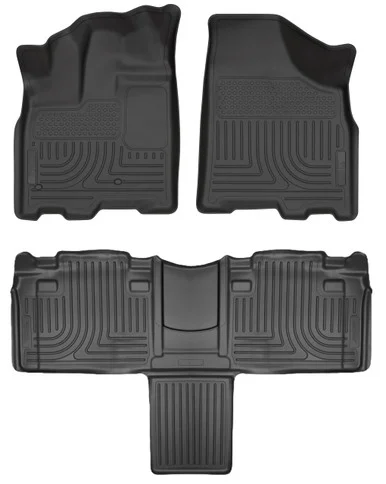 Husky Liners 93861 Weatherbeater Front & 2nd Row Floor Mats for Toyota Sienna