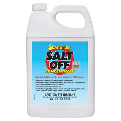 Star Brite 93900 Salt Off - Concentrate- Salt Remover Wash & Engine Flush - 1 Gallon