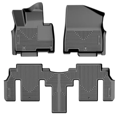 Husky Liners 96611 Weatherbeater Front & 2nd Row Floor Mats for Kia Carnival