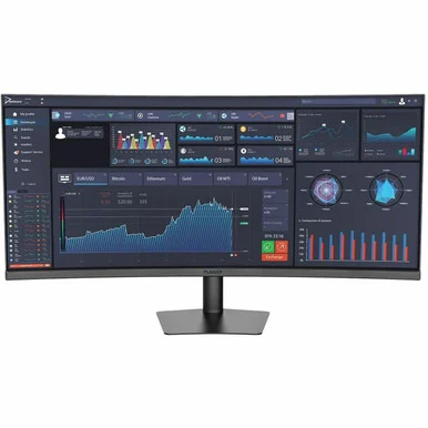 Planar PZN3815Q 38" Class UW-QHD+ Curved Screen LED Monitor - 21:9 (998-4078-00)