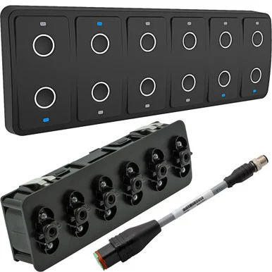 Maretron A3802-1 Ckm12 Keypad W/ckm To Nmea 2000® Adapter Cable - 0.2m