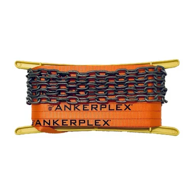 Ankerplex AFL25 Flat Anchor Line W/chain F/vessels Up To 15' 75' + 9' Galvanized Chain On Storage Reel