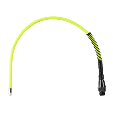 Legacy Manufacturing AG1016FZ Flexzilla Bendable Blow Gun Extension, 16", Zillagreen