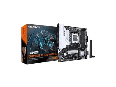 GIGABYTE B840MGAMINGPLUSWIFI6E Micro ATX Motherboard With WiFi 6E DDR5 AM5 - Gigabyte Technology
