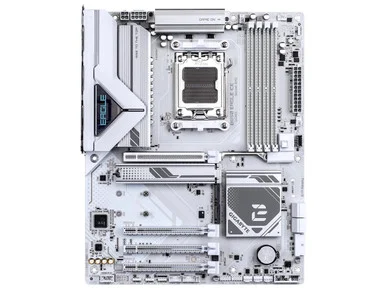 GIGABYTE Ultra Durable B850 EAGLE WIFI7 ICE Gaming Desktop Motherboard - AMD B850 Chipset - Socket AM5 - ATX (b850eaglewf7ice)