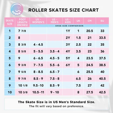 C7 C7-RSC-CM-5 Colorable Roller Skates - Size 5