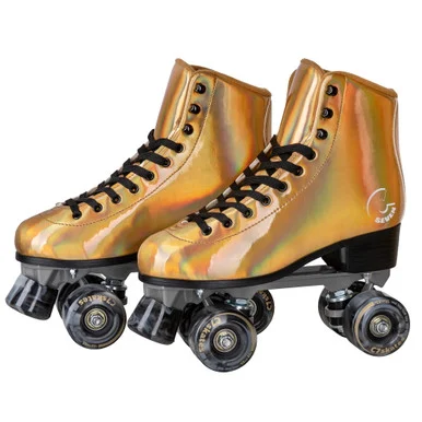 C7 C7-RSU-GOLD-5 Gold Roller Skates - Size 5