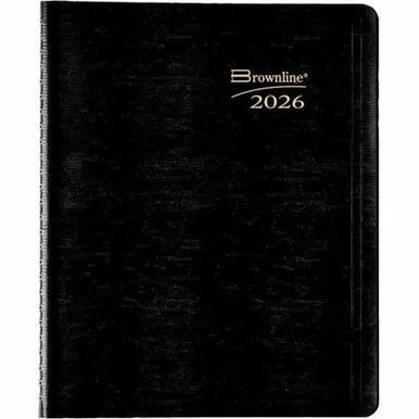 Brownline Essential Diary (cb1200blk) CB1200BLK_40_4 - Rediform