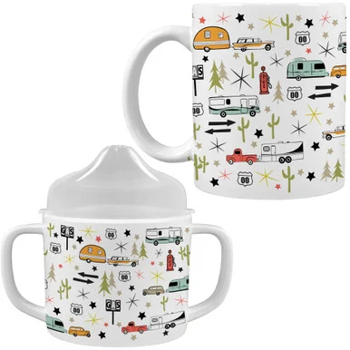 Camp Casual CC015RT Mommy And Me Mug And Sippy Cup Set