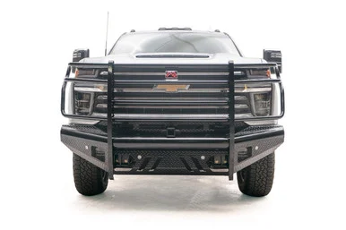 Fab Fours CH20S49601 Black Steel Front Bumper