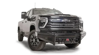 Fab Fours CH24S61611 Black Steel Front Bumper for Chevy Colorado