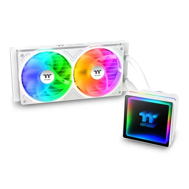 Thermaltake TH240 V3 ARGB Sync Snow Edition Cooling Fan/Radiator/Pump (cl-w467-pl12sw-a)