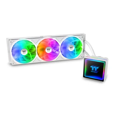 Thermaltake TH360 V3 ARGB Sync Snow Edition Cooling Fan/Radiator/Water Block/Pump (cl-w468-pl12sw-a)