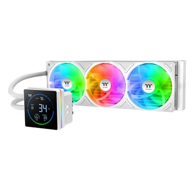 Thermaltake TH360-S V3 ARGB Sync Snow Edition Cooling Fan/Radiator/Water Block/Pump (cl-w472-pl12sw-a)