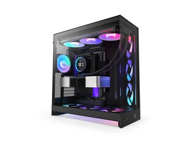 NZXT Large Dual-Chamber Mid-Tower ATX Airflow Case (cm-h92fb-p1)