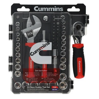Cummins CMN35406 53 Piece Stubby Tool Set