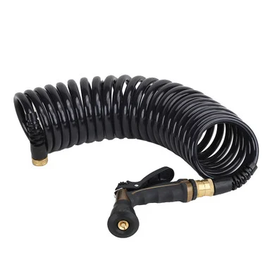 Hosecoil CPP2501K Commercial Pilot Pro 20' Hose Kit W/boat Bumper Metal Body Nozzle