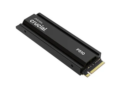 Crucial CT1000P510SSD501 P510 1TB PCIe Gen5 NVMe SSD with Heatsink - Crucial Technology