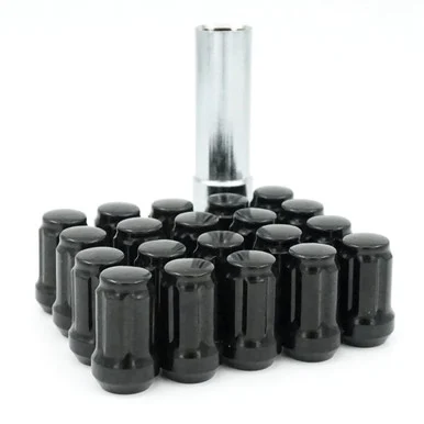 West Coast Wheel Accessories DPC55015SB 12*1.5 Spln Blk Clsd 5lug