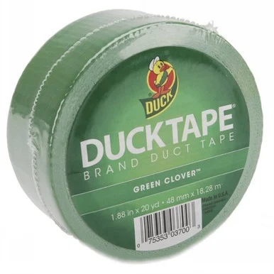 Duck Colored Duct Tape - 1.88" Width X 60 Ft Length - 1 / Roll - Green (DUC1304968)