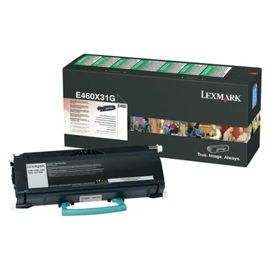 Lexmark E460x31g Toner Cartridge - Black - Laser (e460x31g)