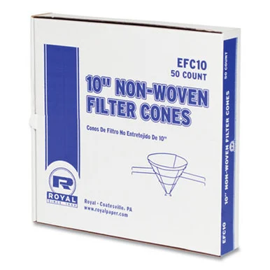 Amercareroyal EFC10 Filter Cones, For Fry Oil, 10" Non-woven, 500/carton