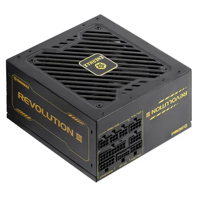 Enermax EPRV31000GFR Revolution III 1000W 80+ Gold Fully Modular ATX 3.1 Power Supply