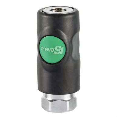 Prevost ESI071202 3/8 Inch Female Npt Prevos1 Esi 07 High Flow 3/8 Inch Composite Quick Safety Couplerfor Compressed Air
