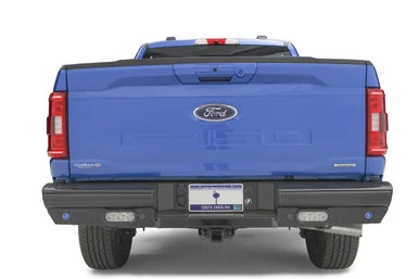 Fab Fours FF21T50501 Black Steel Rear Bumper