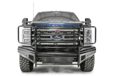 Fab Fours FS23S59601 Black Steel Front Bumper